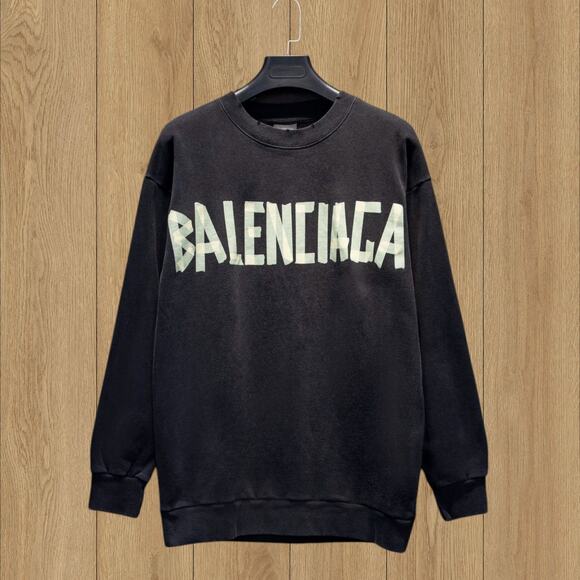 Classic Balenciaga Sweatshirts Black - Picture 1 of 5